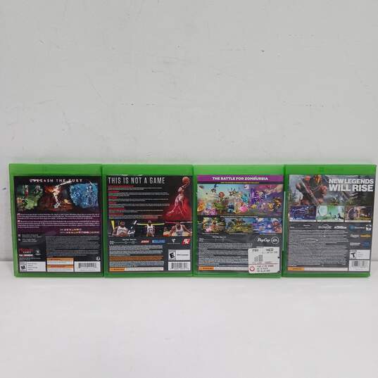 Bundle of 4 Xbox One Video Games image number 2