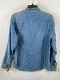Ralph Lauren Jeans Co Women Blue Denim Shirt L image number 2