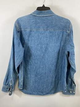 Ralph Lauren Jeans Co Women Blue Denim Shirt L alternative image