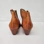 FRYE WM's Tan Reina's Camel Leather Booties Size 8M image number 4