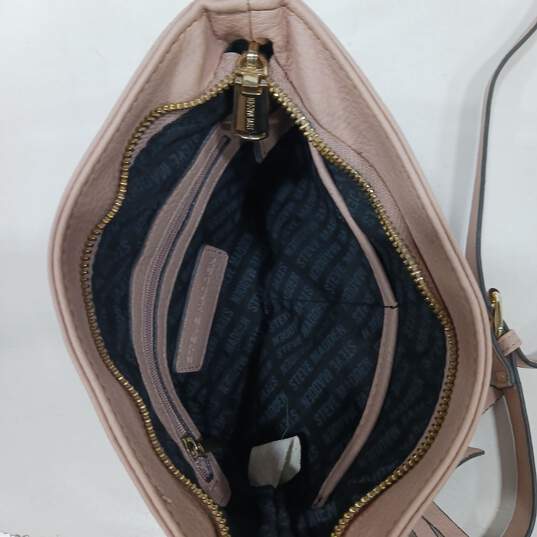 Steve Madden Pink Leather Crossbody Bag image number 6