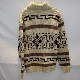 Pendleton High Grade Western Wear Wool Full Zip Knit Cardigan Sweater Size M alternative image