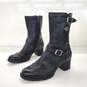 Harley-Davidson Women's Serita Black Leather Casual Zip Boots Size 8 image number 1