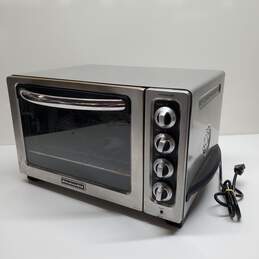 KitchenAid 12" Compact Counter Stainless Steel Toaster Oven (Untested)