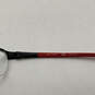 Mens 6050 Red Black Rectangle Eyeglasses Prescription Glasses With Case image number 8