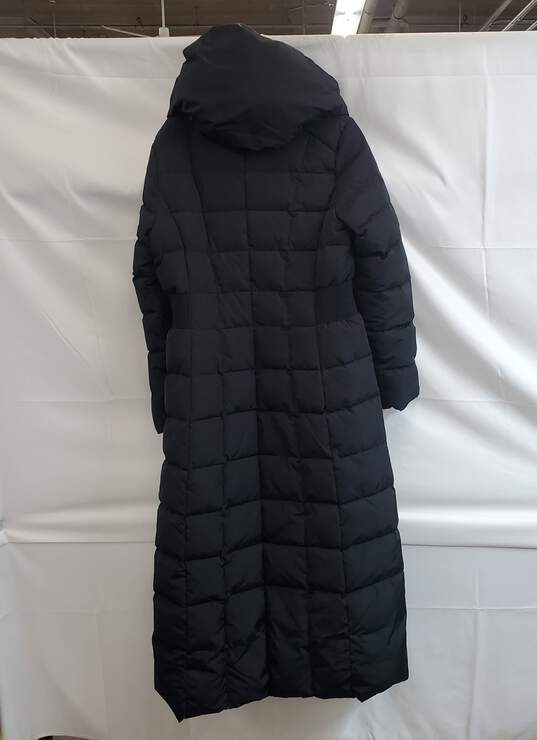 Cole Haan Max Quilt Down Puffer Coat Black Sz M image number 2