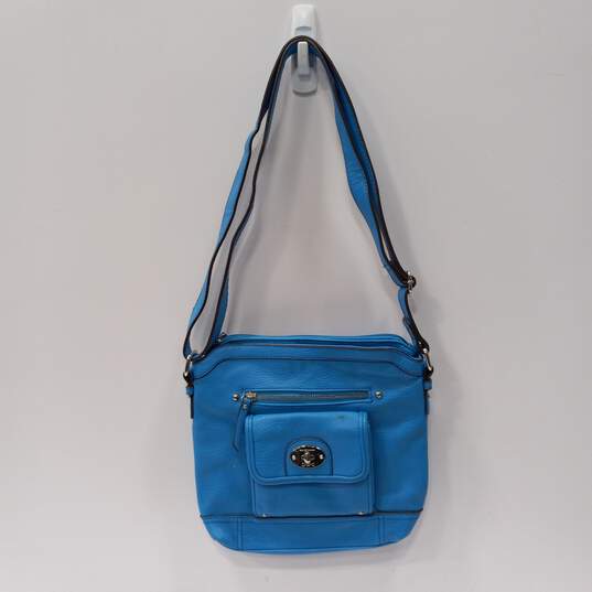 BOC Born Concept Blue Faux Leather Crossbody Bag image number 1
