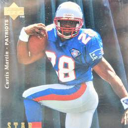 1995 HOF Curtis Martin Upper Deck Rookie New England Patriots alternative image