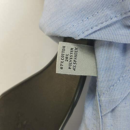 Reaction Kenneth Cole Button Up L Blue image number 6