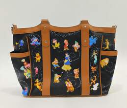 Bradford Exchange Disney Carry The Magic Tote Bag Purse w/ Tinkerbell Charm alternative image
