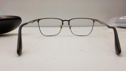 Vera Wang Rectangle Eyeglass Frames Blk/Tort image number 5