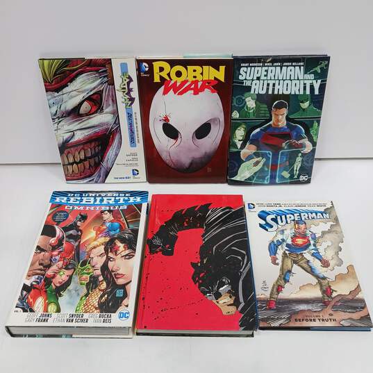 DC Comics Hard Cover Novel Collection Assorted 6pc Lot image number 2