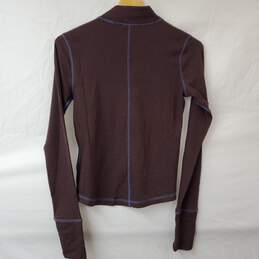 The North Face Base Layer Brown Pullover Crew Neck Shirt Women's M alternative image
