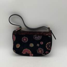 Longchamp Womens Black Purple Adjustable Strap Inner Pocket Mini Shoulder Bag alternative image