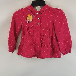 Disney Girls Jacket Pink 4