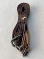Montana West Brown Leather/Suede Crossbody Hobo Bag image number 4