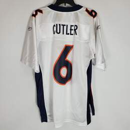 Reebok NFL Men White #6 Cutler Broncos Jersey S alternative image