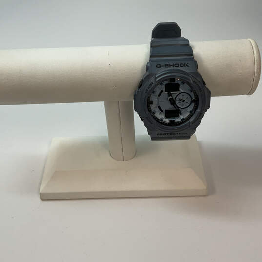 Designer Casio G-Shock GA-150A Blue Stainless Steel Digital Wristwatch image number 1