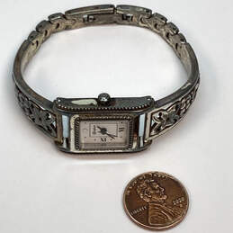 Designer Brighton Hamilton Silver-Tone Dial Chain Strap Analog Wristwatch alternative image