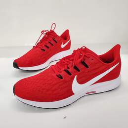 Nike Men's Air Zoom Pegasus 36 'University Red' Running Shoes Size 12