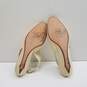 Andrea Pfister Italy Beige Leather Slingback Sandal Shoes Size 8 M image number 5