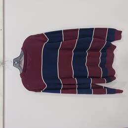 Men's Rich Ruby Cotton Sweater Size L NWT alternative image