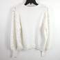 Elie Tahari Women White Knitted Long Sleeve L NWT image number 2
