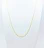 14K Gold Twisted Fancy Chain Necklace 3.1g image number 1