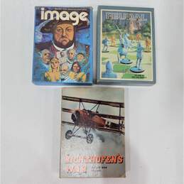 Vintage Avalon Hill Bookcase Board Games Image, Feudal & Richthofen's War