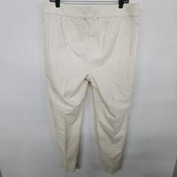 Talbots Chatham White Dress Pants alternative image