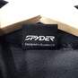Spyder Men's Gray/Black Color Block Full Zip Mock Neck Jacket Size M image number 4