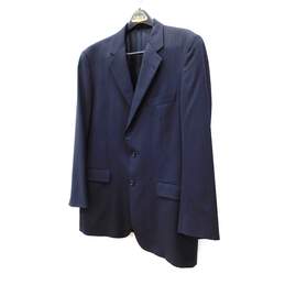 Burberry London Men's Grey Pinstripe Wool Tailored Suit Jacket Blazer Size 40R with COA alternative image