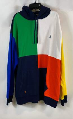 Polo by Ralph Lauren Men's Color Block Hoodie- 3XLT NWT