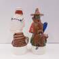 Alberta's Molds s  Set of 2  Vintage Ceramic Decanters  Hillbilly /Sailor image number 2