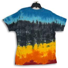 Led-Zeppelin Mens Multicolor Tie Dye Crew Neck Short Sleeve Pullover T-Shirt L alternative image