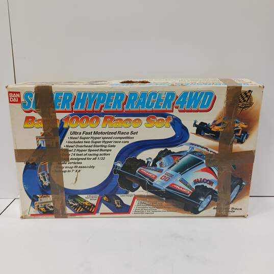 BANDAI SUPER HYPER RACER 4WD RACE SET IN BOX image number 6