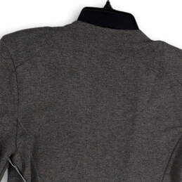 NWT Womens Gray Open Front Long Sleeve Cardigan Sweater Size Medium alternative image