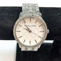 Designer Michael Kors Glitz MK-3148 Silver-Tone Round Analog Wristwatch image number 1