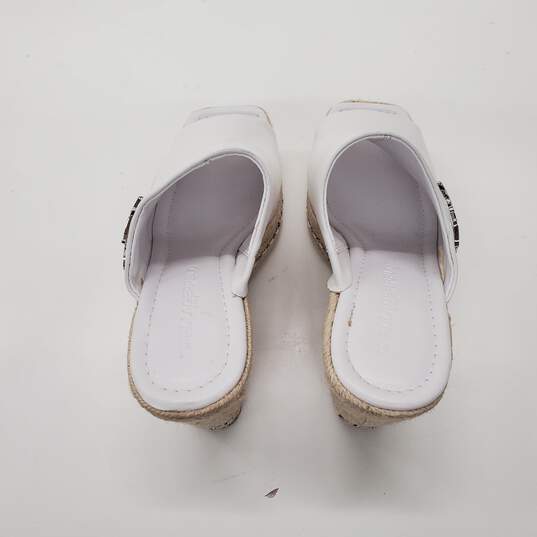 Karl Lagerfeld Paris Women's Corissa White Wedge Sandals Size 6.5M image number 5