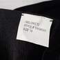 David Bridal Vera Wang Black Strapless Dress Size 18 NWT image number 6