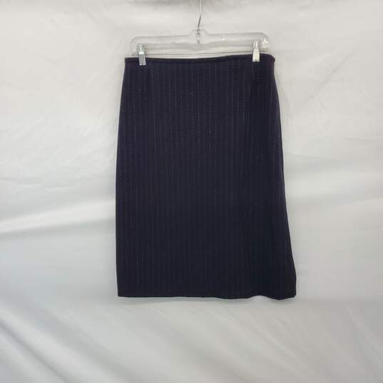 Armani Collezioni Women's Black Pencil Skirt Size 14 image number 1