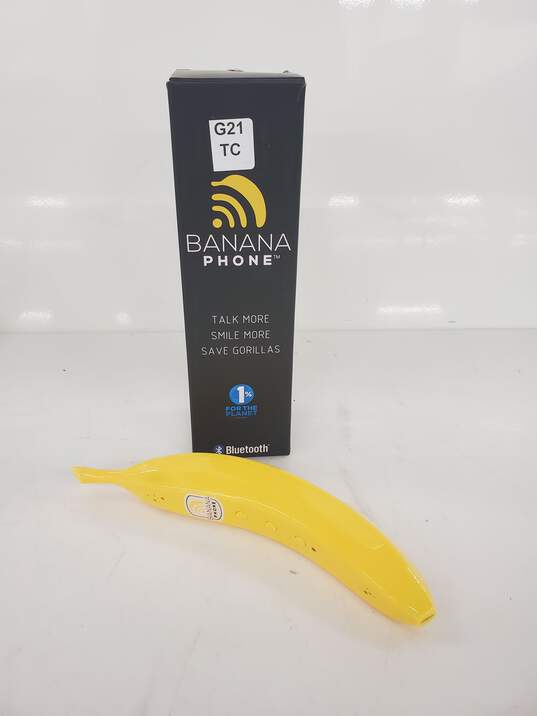Banana Phone Bluetooth Connection - Untested - For Parts or Repair image number 2