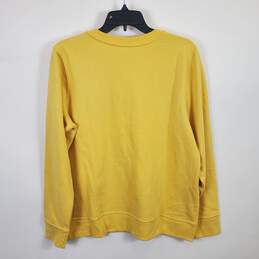 LL Bean Men Yellow Long Sleeve Sweater L NWT alternative image