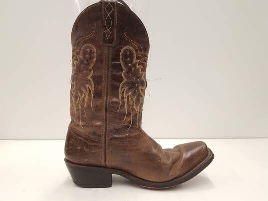 Ladero 52034 Women Boots Brown Leather Size 7.5M image number 3