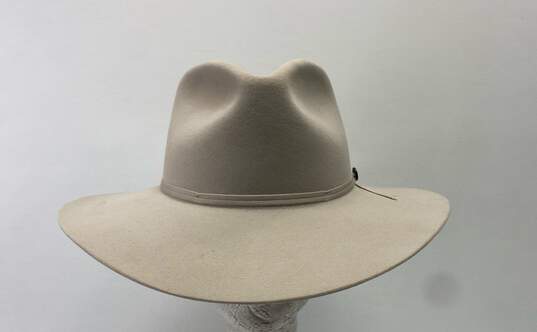 Stetson Beige Fur Felt Western Hat 5X Size 56 7 image number 1