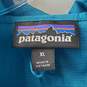 Patagonia Teal Green Windbreaker Hooded Jacket Size XL image number 3