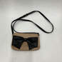 Womens Hanover Street Aster Brown Leather Flap Bow Front Crossbody Bag image number 2