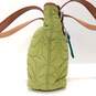 Fossil Nylon Quilted Shopper Tote Grass Green image number 4