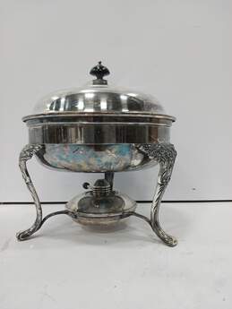 Silver Tone Chafing Dish