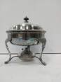 Silver Tone Chafing Dish image number 1